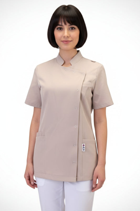 Medizinische Kasack Damen Aurelia – Dehnbar & Ultraweich