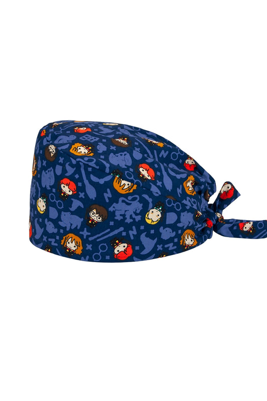 Medizinische OP-Haube – Chibi-Figuren