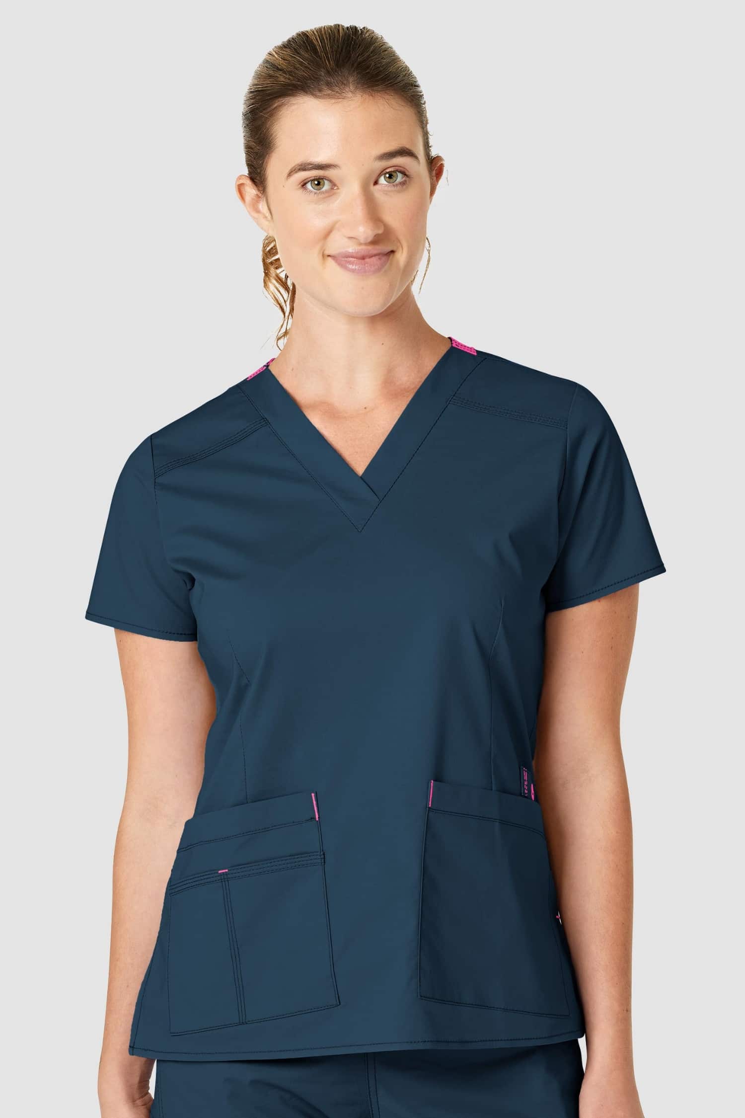 Bella - Blouse médicale - Femme - Bleu Caraïbes / XXS