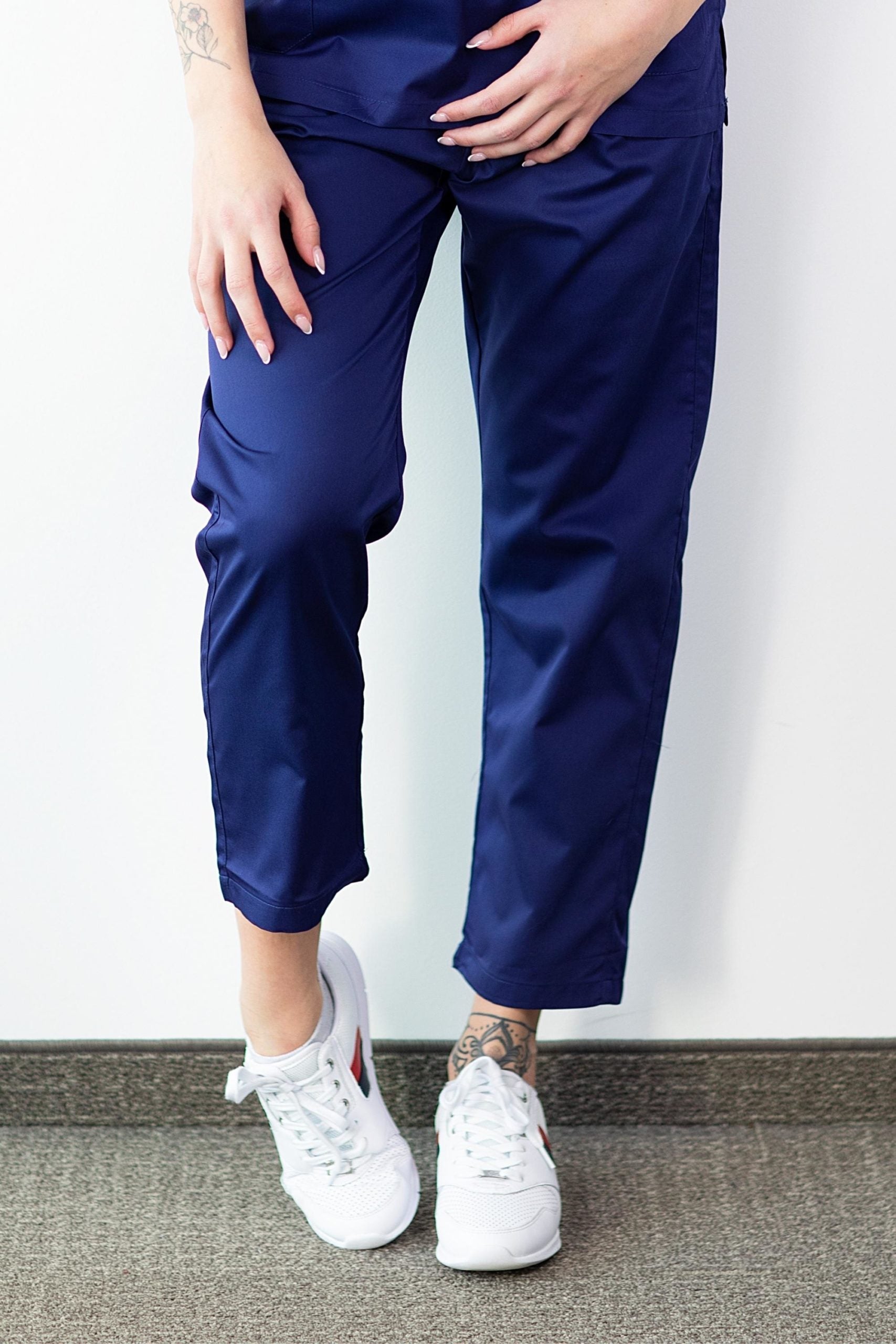 Basicfit - Pantalon de bloc - Unisexe - Bleu marine / S