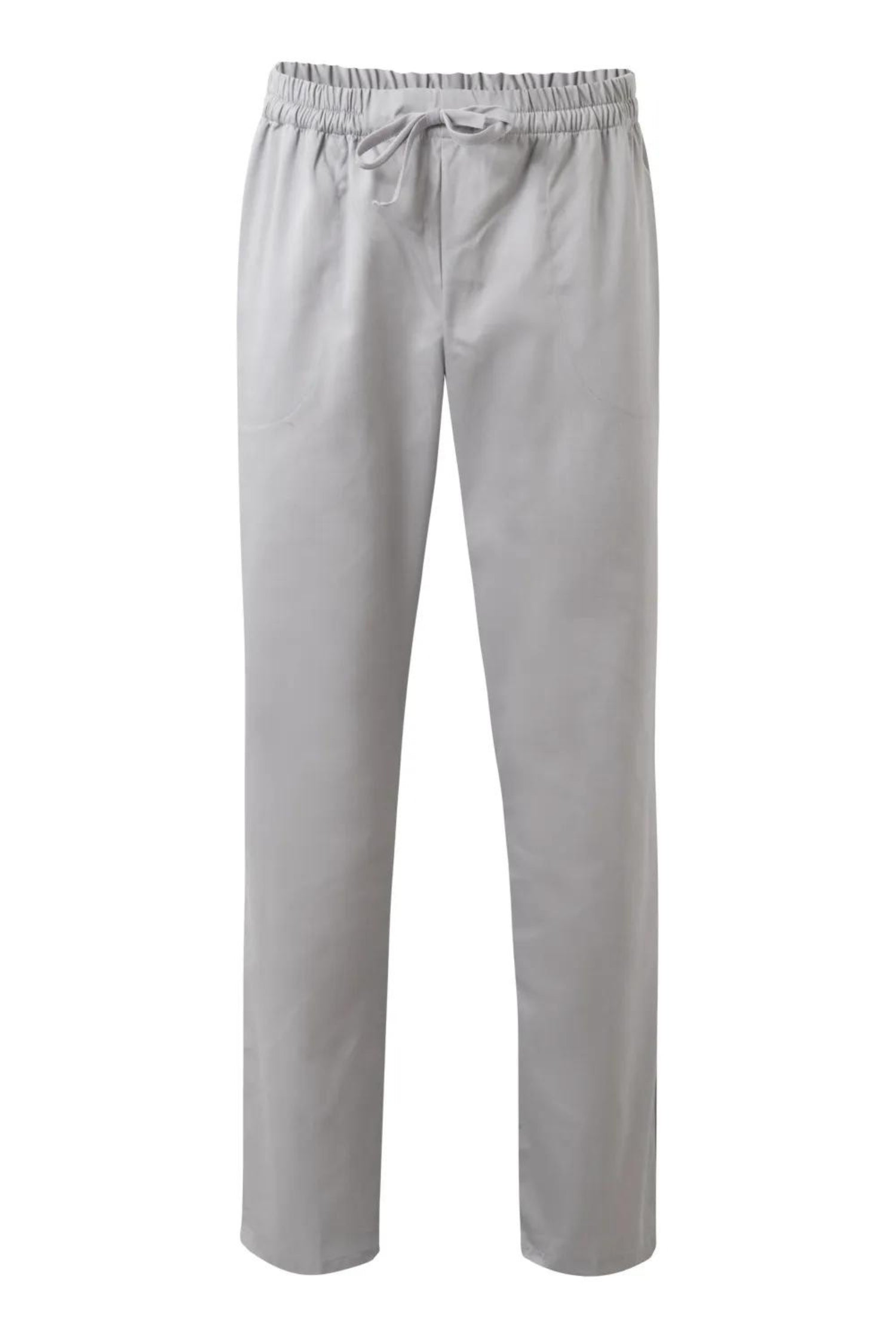 Pantalon médical léger gris avec poches pour tenues médicales et confort optimal