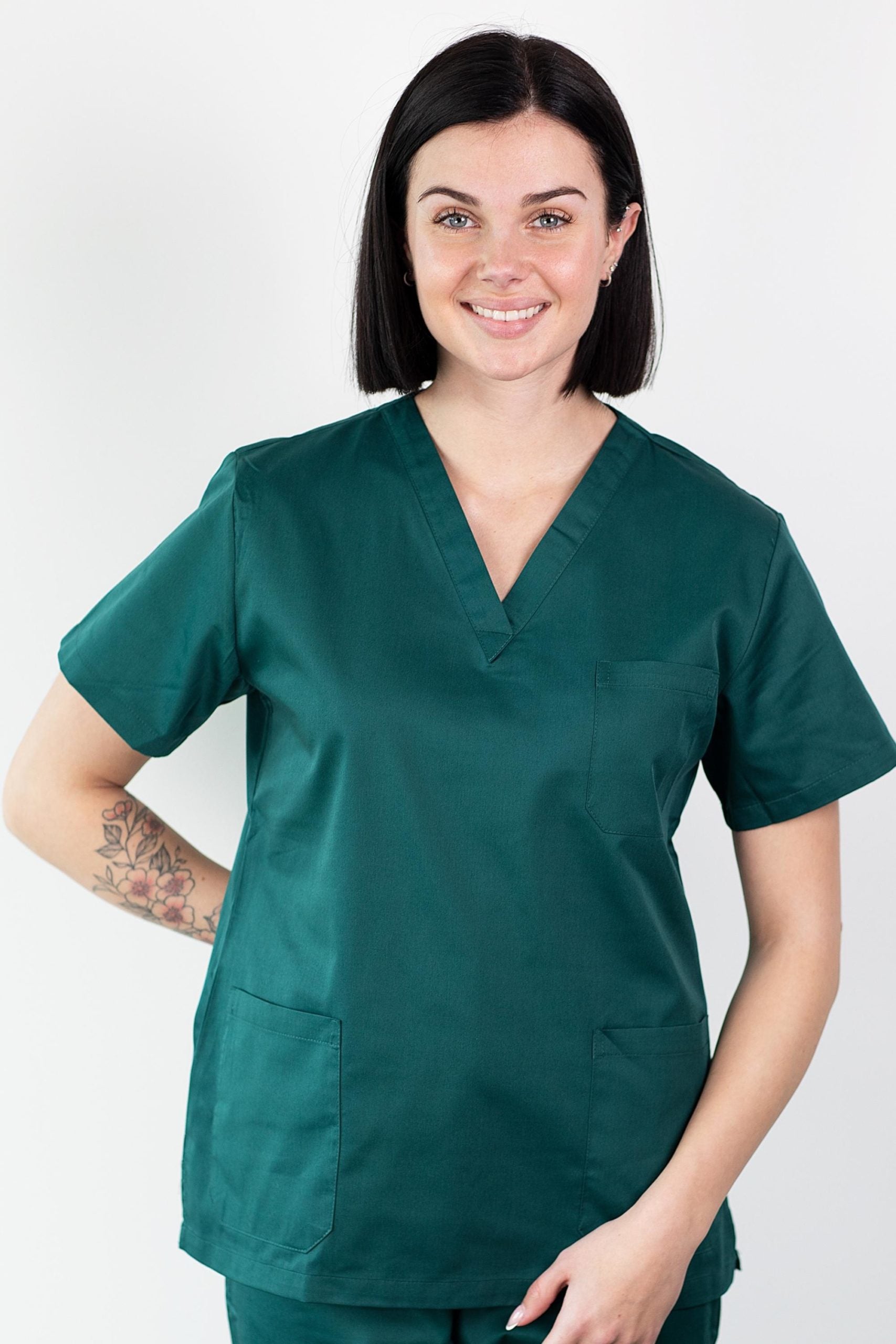 Basicfit - Tunique médicale - Unisexe - Vert / S