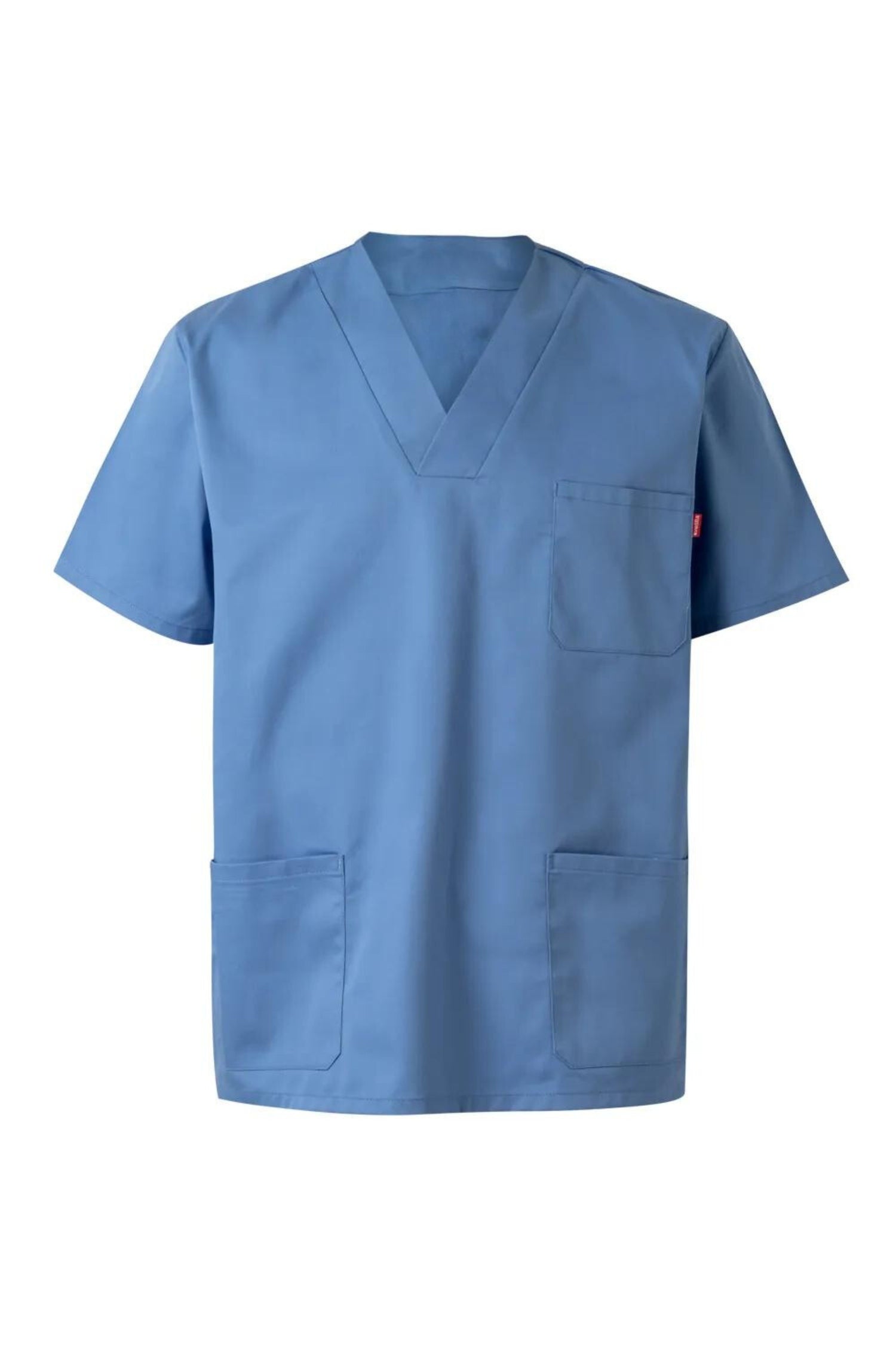 Tunique médicale unisexe Audrey et Alex, coupe confortable, V-neck, trois poches