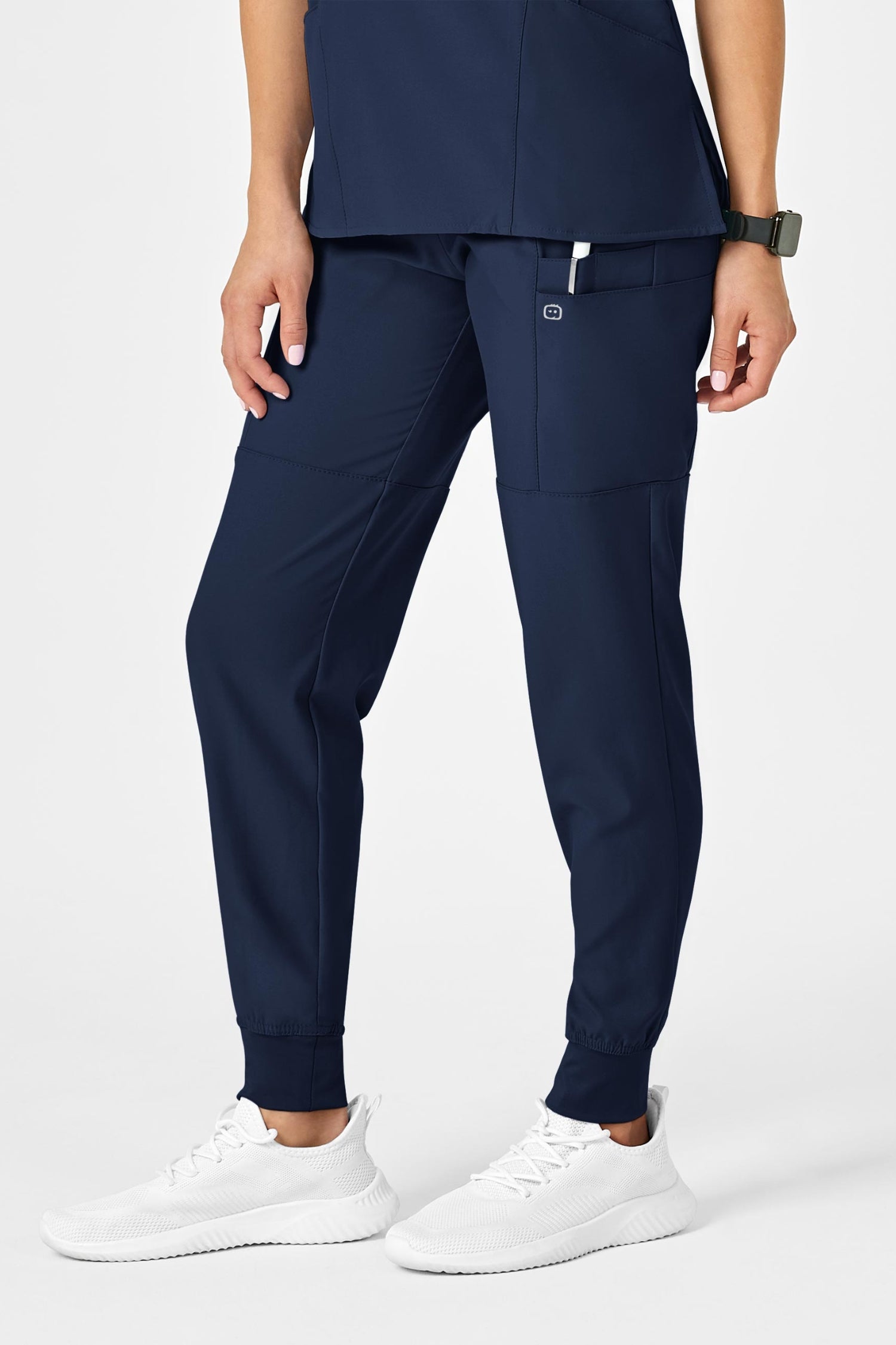 Adeline - Pantalon de bloc - Femme - Bleu marine / XS