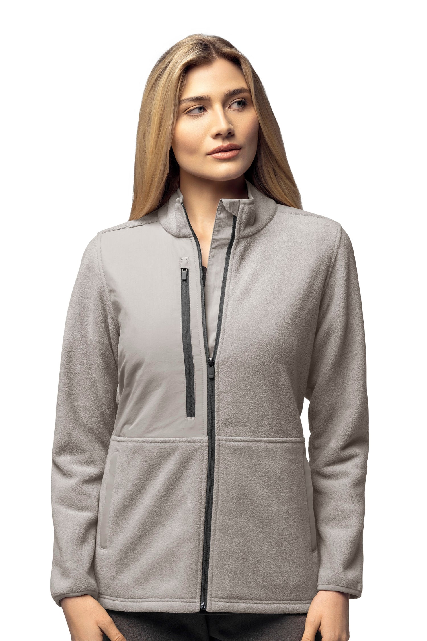 Modernfit - Veste warm-up - Femme - Gris