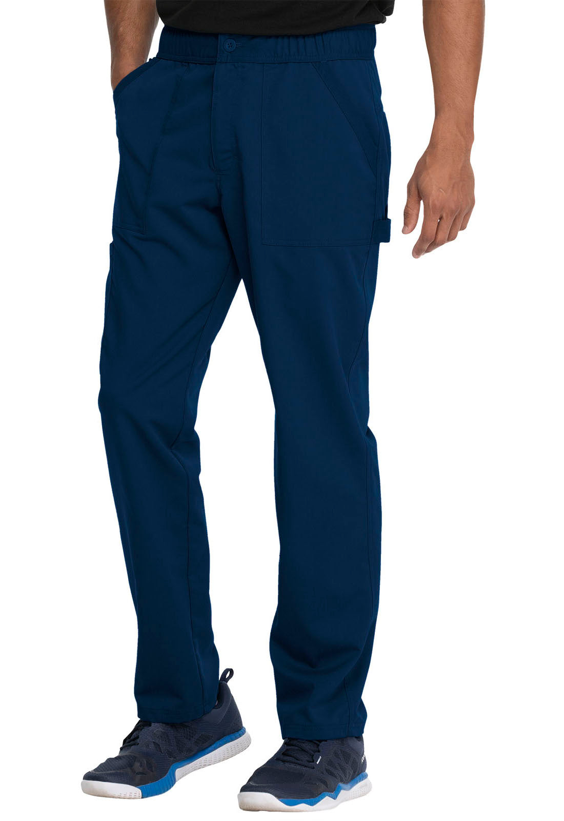 Pantalon médical Navy bleu Balance by Dickies, coupe moderne et poches pratiques