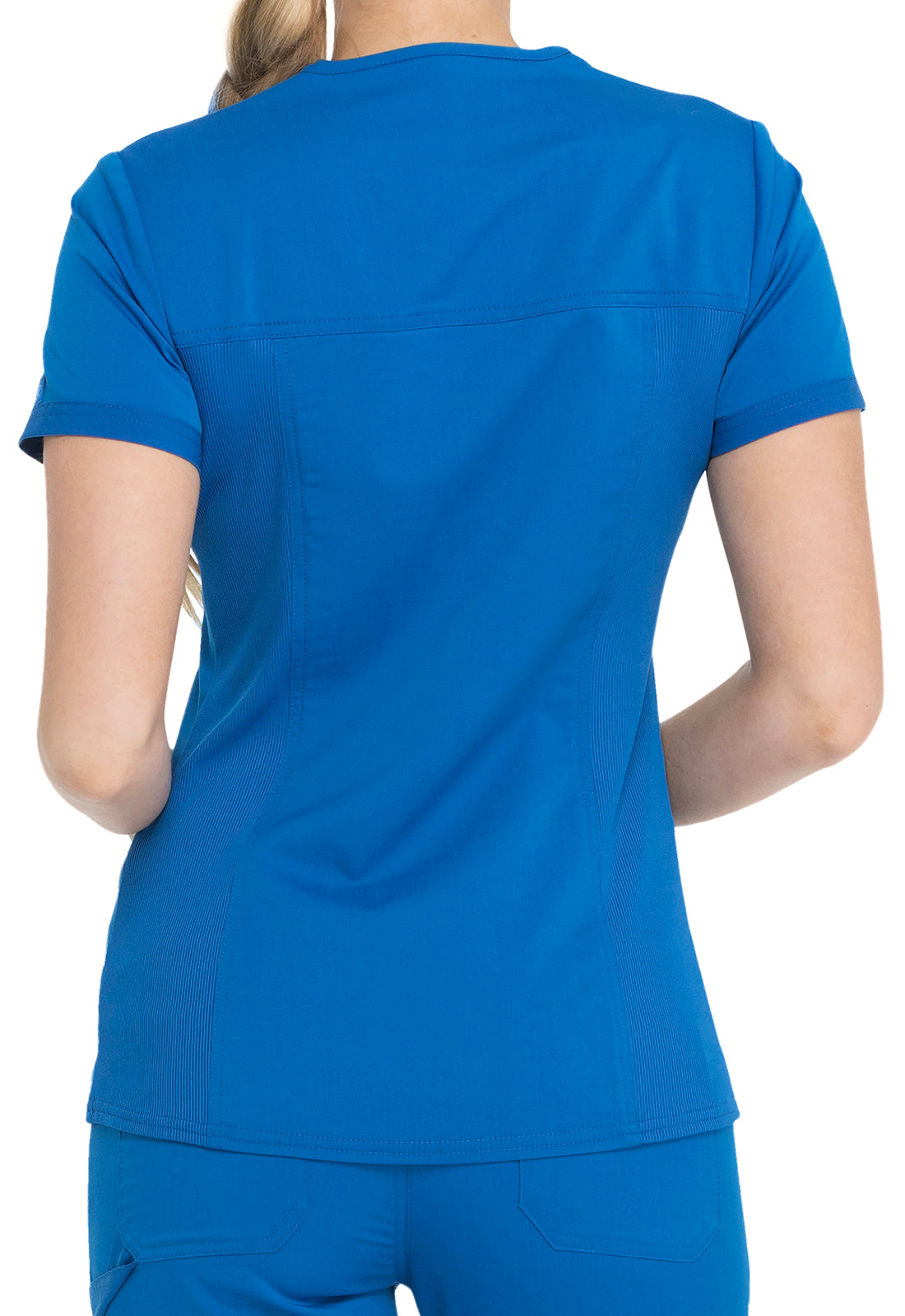 Tunique médicale Femme Balance by Dickies vue de dos, idéale pour tenues médicales